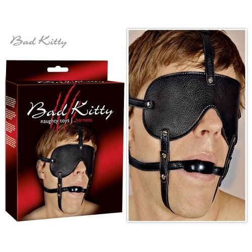 Bad Kitty Black Head Harness