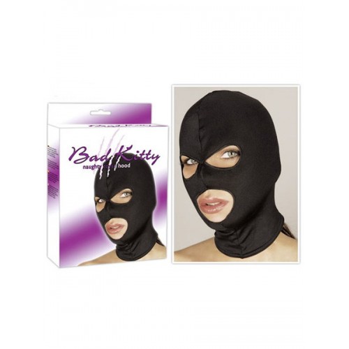 Bad Kitty Head Mask with Mouth and Eyes Holes