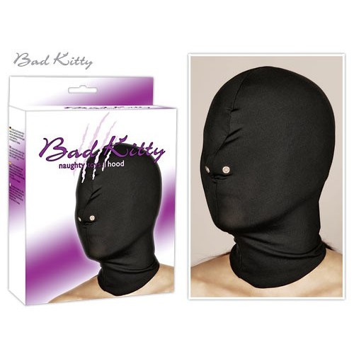 Bad Kitty Head Mask with Nostril Holes