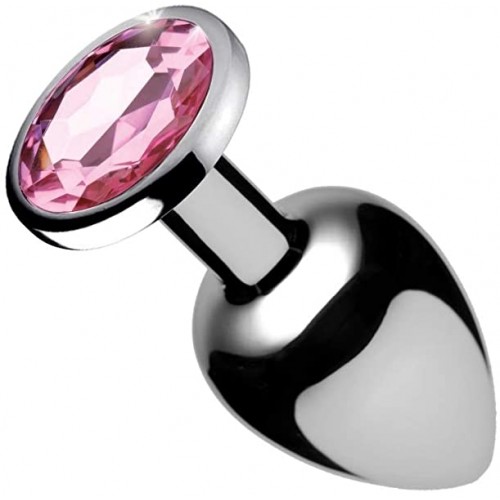 Booty Sparks: Pink Gem Anal Plug Medium