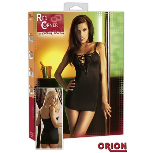 Dress with lace (Black)