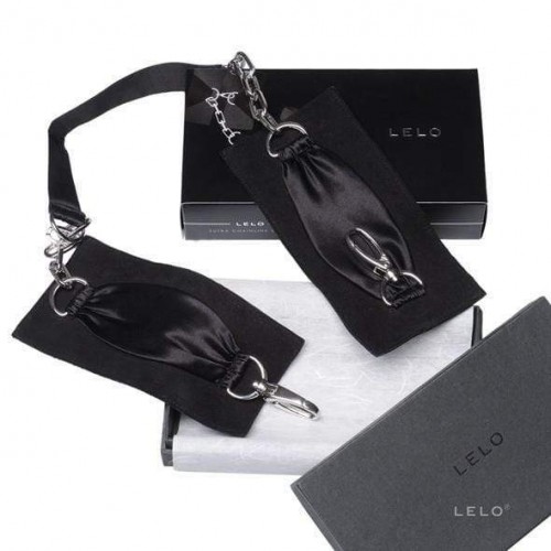 Lelo: SUTRA CHAINLINK CUFFS (Black)