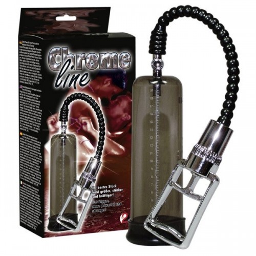 CHROME LINE PENIS PUMP