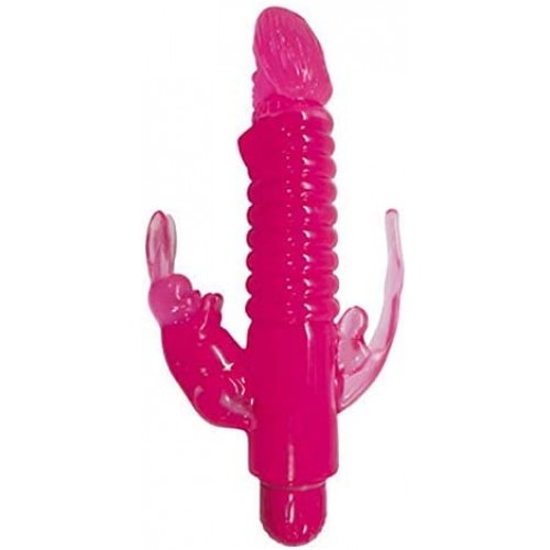 8" Ribbed Bunny Vibe